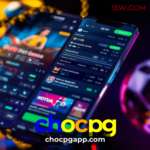 Aplicativo móvel chocpg para iOS e Android
